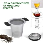 Green Tea Filter Cup & Tea Infuser Strainer - Tea Filter for Green Tea (with Silicon Sleeve)