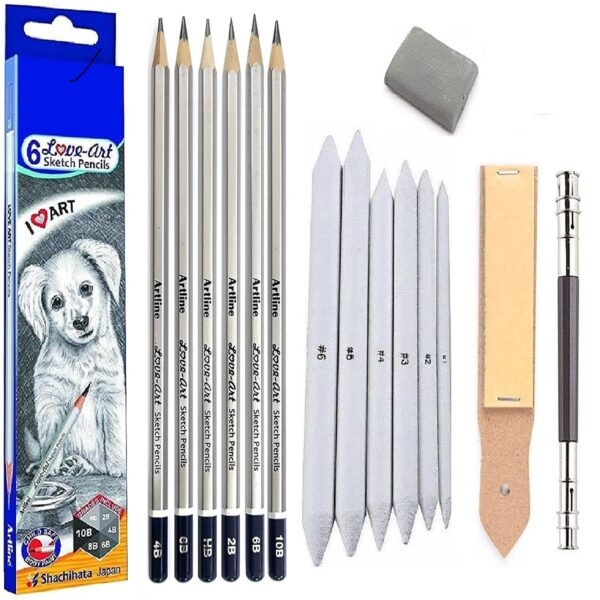 Artline Pencil Drawing Combo Set