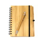 Bamboo Notebook Diary 100 Sheet/200 Pages With 1 Bamboo Ball Pen- A5/80 GSM