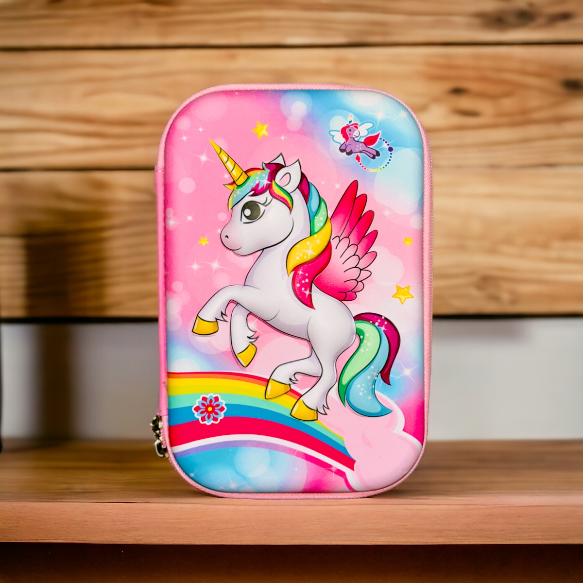 Stylish 3D Unicorn Pencil Box, Large Capacity Pencil Case, EVA Hardtop ...