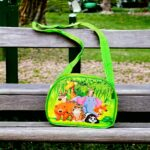 Multipurpose Side Sling Bag for Kids Age 1-10 Years, Multipurpose Uses as Makeup Organiser, Picnic Bag, Swimming Bag and For Lunch & Travelling- Animal Jungle