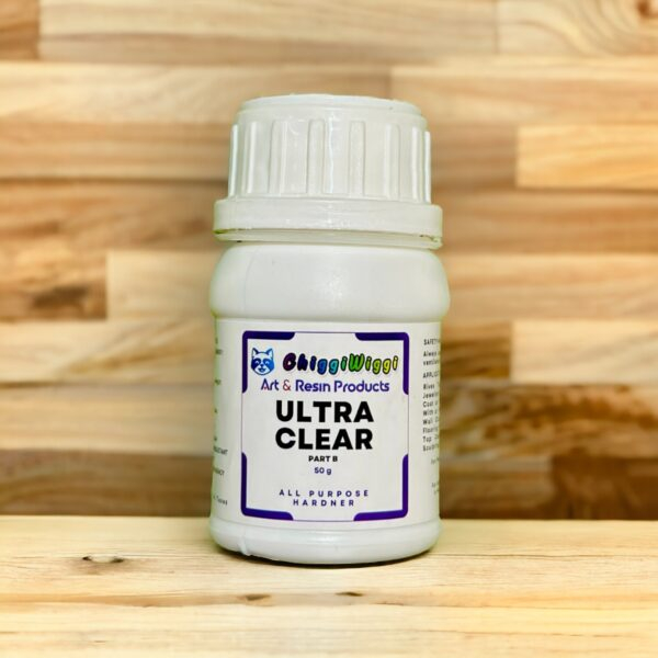 Ultra Clear All Purpose Epoxy Resin and Hardener Non-Toxic Art Resin | Crystal Clear-Non Yellowing - Ratio 2:1 (150 grams) - Image 3