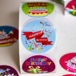 Thankyou tape, thankyou stickers, thank you label, gifting stickers, happy birthday stickers, emoji stickers, emoji tape, happy birthday tape, gifting tape, vinyl stickers for gifting, unicorn tape, unicorn stickers, cartoon stickers, cartoon tape, heart shape stickers, heart shape labels, heart shape tape