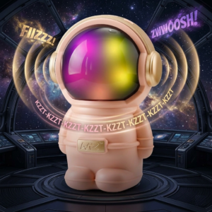 Astronaut LED Bluetooth Speaker for Kids & Desk Décor | Cute Space Design | Portable Wireless Speaker for Home & Gifts