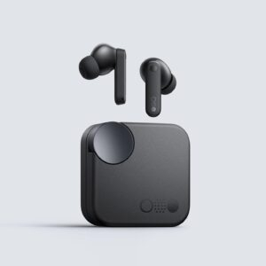 Wireless Earbuds, Active Noise Cancellation 42dB, 12.4mm Driver with Ultra Bass, Dual-Device Connection- Multicolor